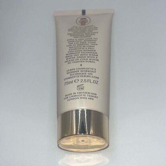 Charlotte Tilbury Goddess skin clay mask new in box 2.5 oz - Picture 6 of 7